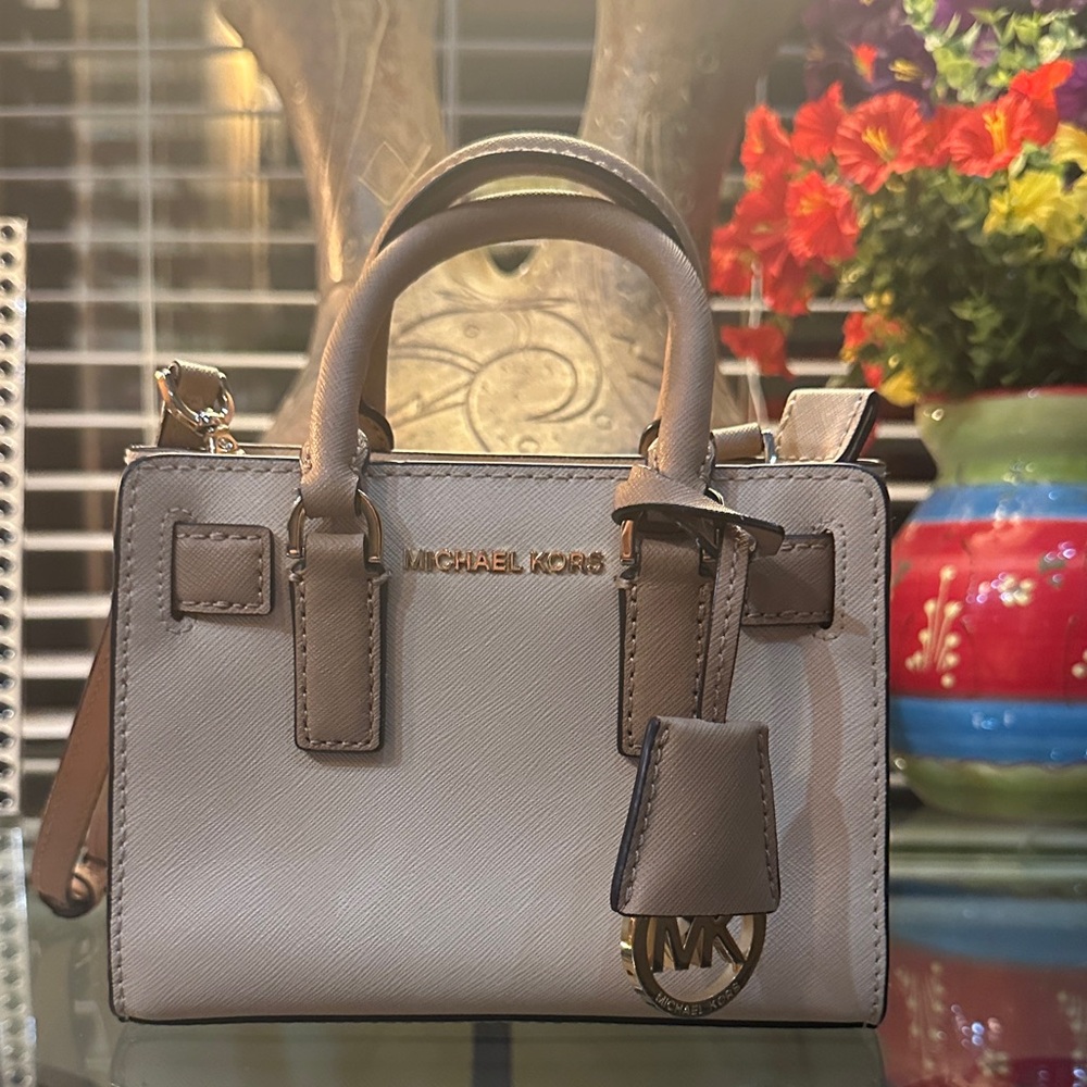 Michael Kors Cream Mini Bag